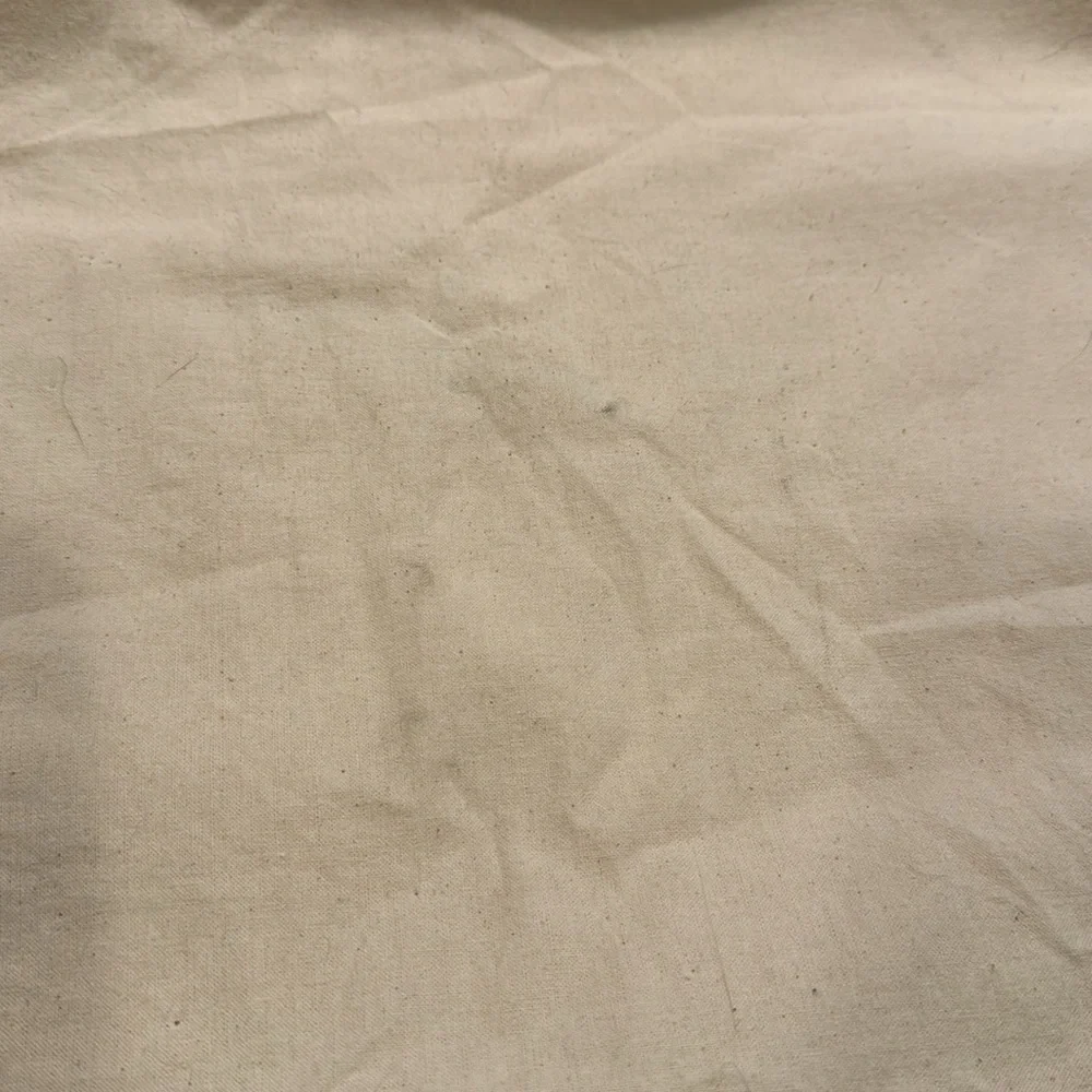 Tory Burch Canvas Drawstring Dust Bag with Gold Logo Extra Large